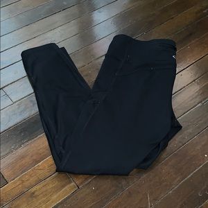 C9 black mesh insert workout leggings